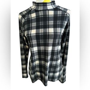NWOT la miel plaid top